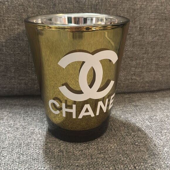 CHANEL Metallic Gold Candle - Picture 2 of 4